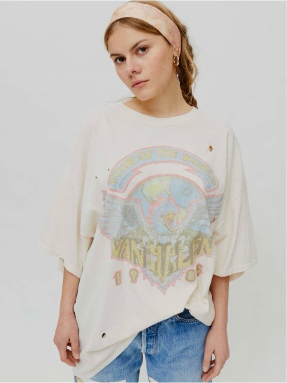 Urban Outfitters Van Halen distressed T-Shirt